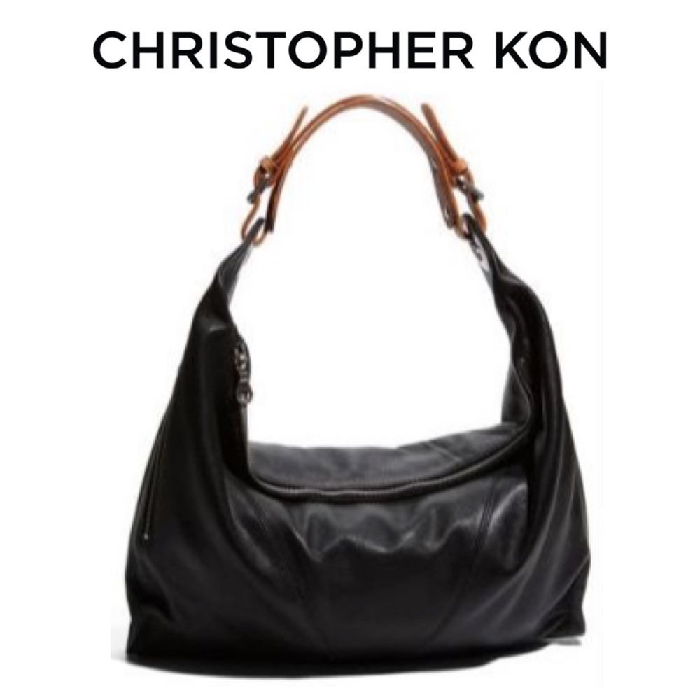 Christopher Kon Callie Leather Hobo Bag